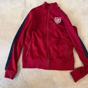 Nike Women’s medium soccer USA jacket